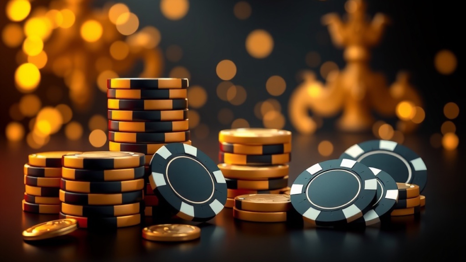 CT999 is ct999 legit in pakistan? with gold chips and cyan rim light on a dark casino floor